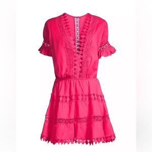 NWT Peixoto Ora Embroidered Mini Dress